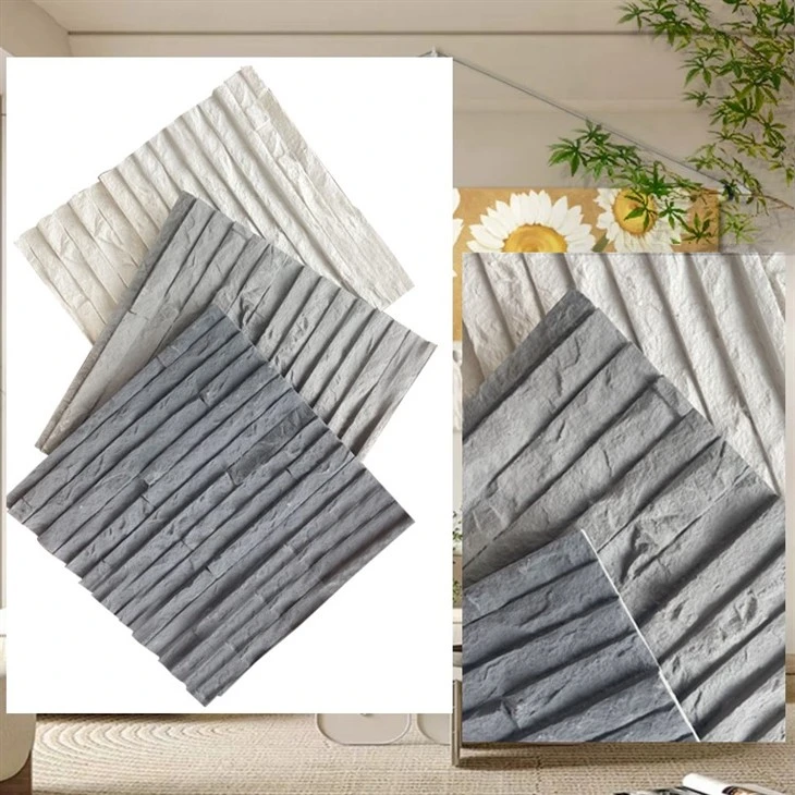 Travertine Soft Stone MCM Flexible Stone For Wall Decorate